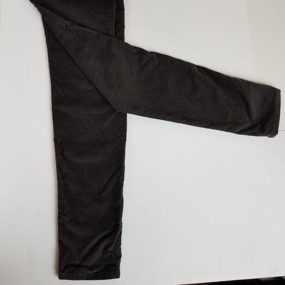 Madewell Gray Corduroy Stretchy Skinny Jeans Womens Size 27 x 32 - Picture 8 of 9